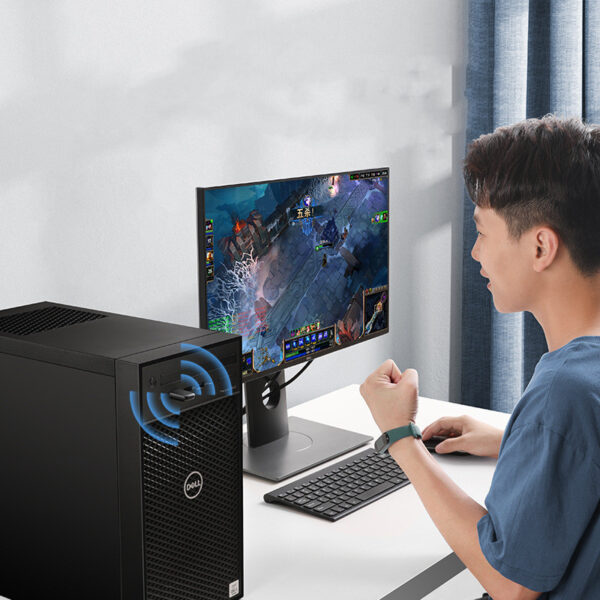 Usb Wireless Network Card Computer Wifi Receiver - Image 4
