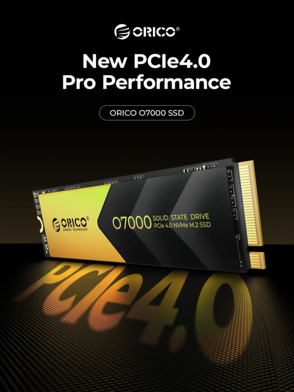 ORICO 2TB NVMe SSD PCIe 4.0 Up to 7400MB/s, M.2 SSD 2280 PCIe 4.0X4 Internal Solid State Drive SSD for Gamers and Creators-O7000 - Image 2
