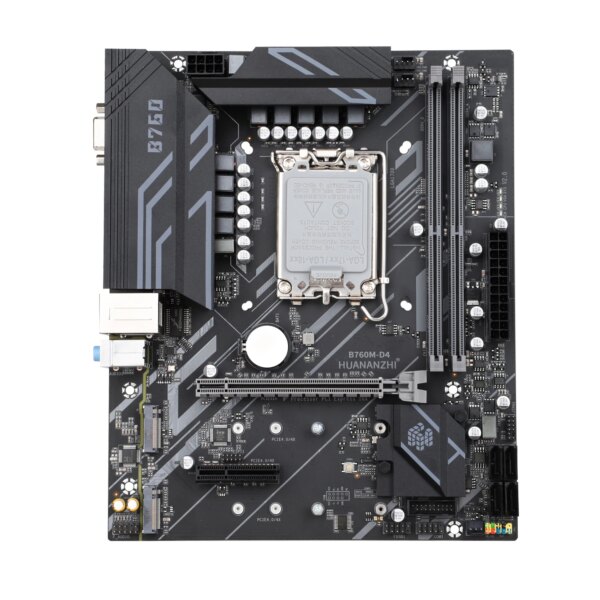 HUANANZHI B760M D4 M-ATX DDR4 Motherboard Support 12 13 Gen（ Intel LGA 1700 CPU 12100F/12400F/12490F/12600F/12700F/13600F） - Image 2