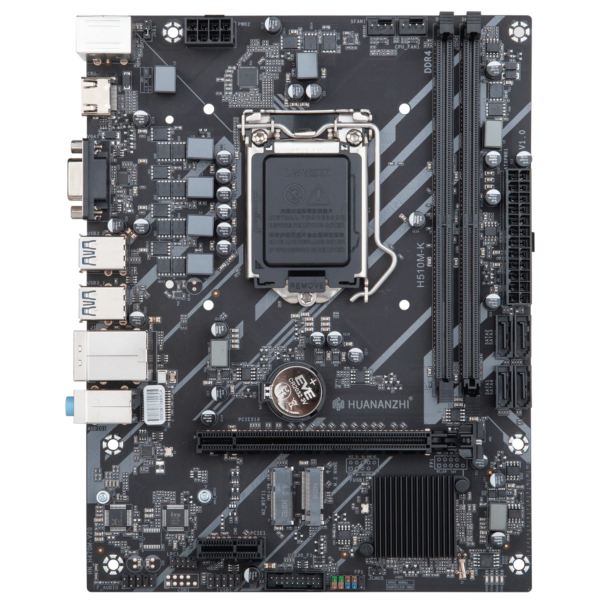 HUANANZHI H510M K M-ATX Motherboard Intel LGA 1200 Support 10 11 generation DDR4 2133 2666 2933MHz XMP 64G M.2 NVME M.2 WIFI - Image 3