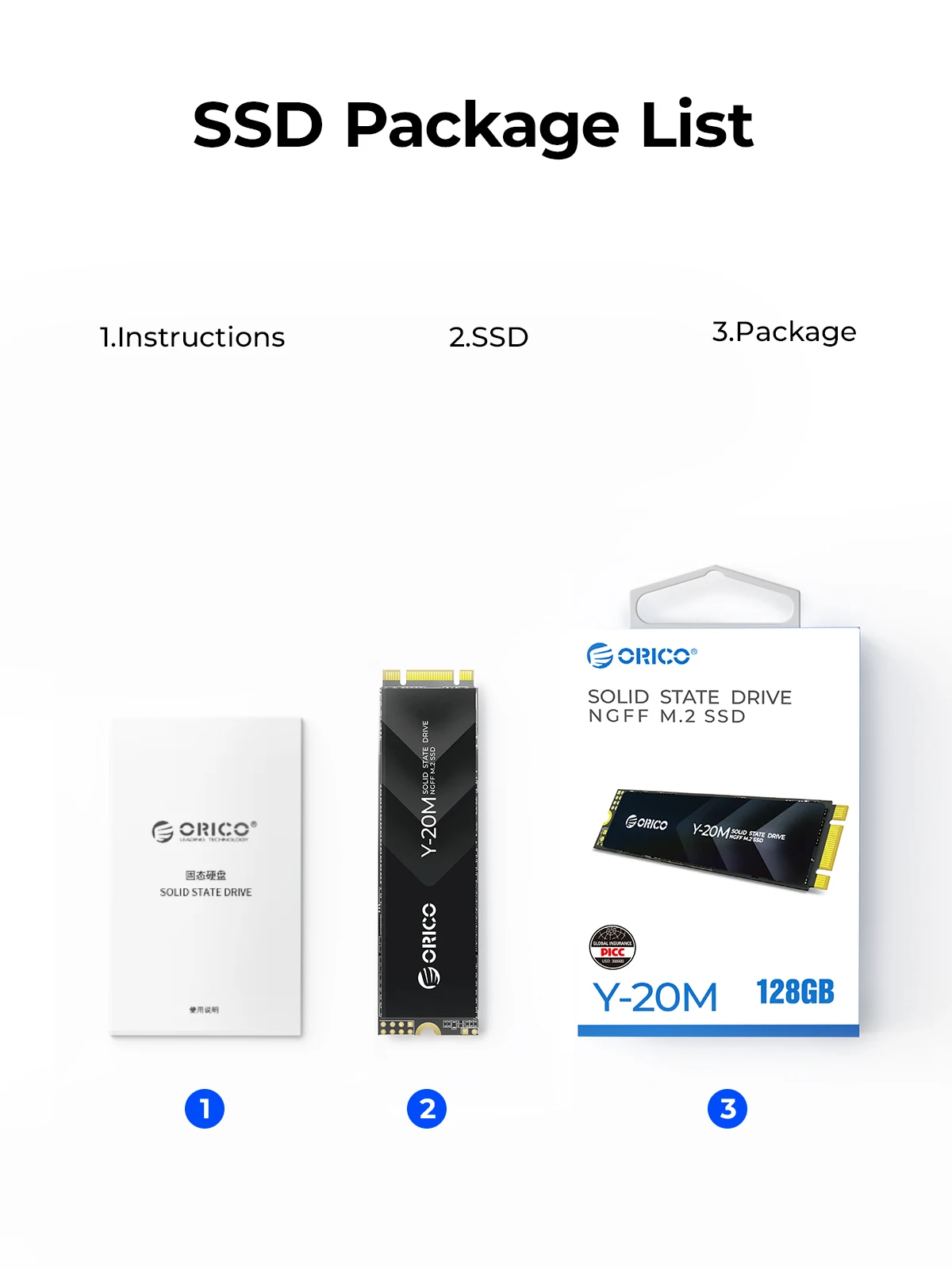 ORICO Y20M M.2 SATA SSD 1TB 2TB 4TB M.2 NGFF SSD 500MB/S M.2 2280 Ngff Sata B & M Key Solid State Hard Drive for Desktop Laptop ORICO Y20M M.2 SATA SSD 1TB 2TB 4TB M.2 NGFF SSD 500MB/S M.2 2280 Ngff Sata B & M Key Solid State Hard Drive for Desktop Laptop