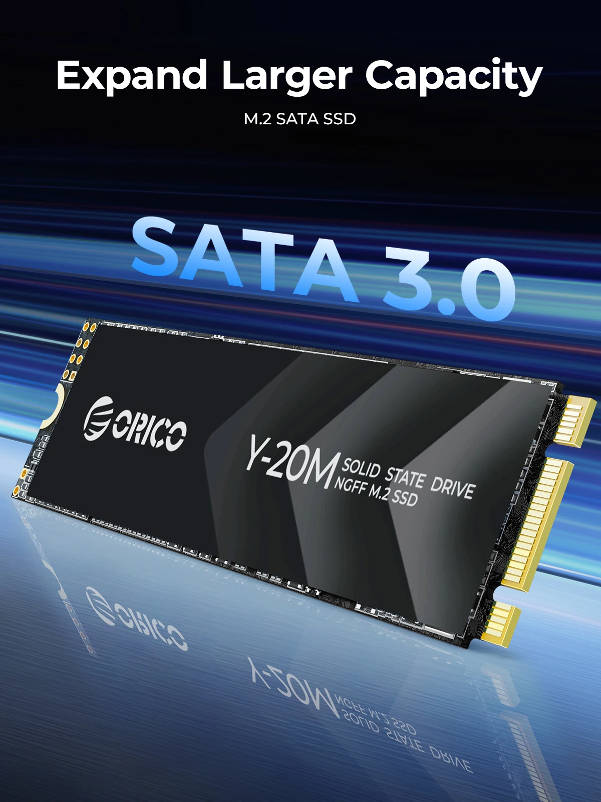 ORICO Y20M M.2 SATA SSD 1TB 2TB 4TB M.2 NGFF SSD 500MB/S M.2 2280 Ngff Sata B & M Key Solid State Hard Drive for Desktop Laptop ORICO Y20M M.2 SATA SSD 1TB 2TB 4TB M.2 NGFF SSD 500MB/S M.2 2280 Ngff Sata B & M Key Solid State Hard Drive for Desktop Laptop