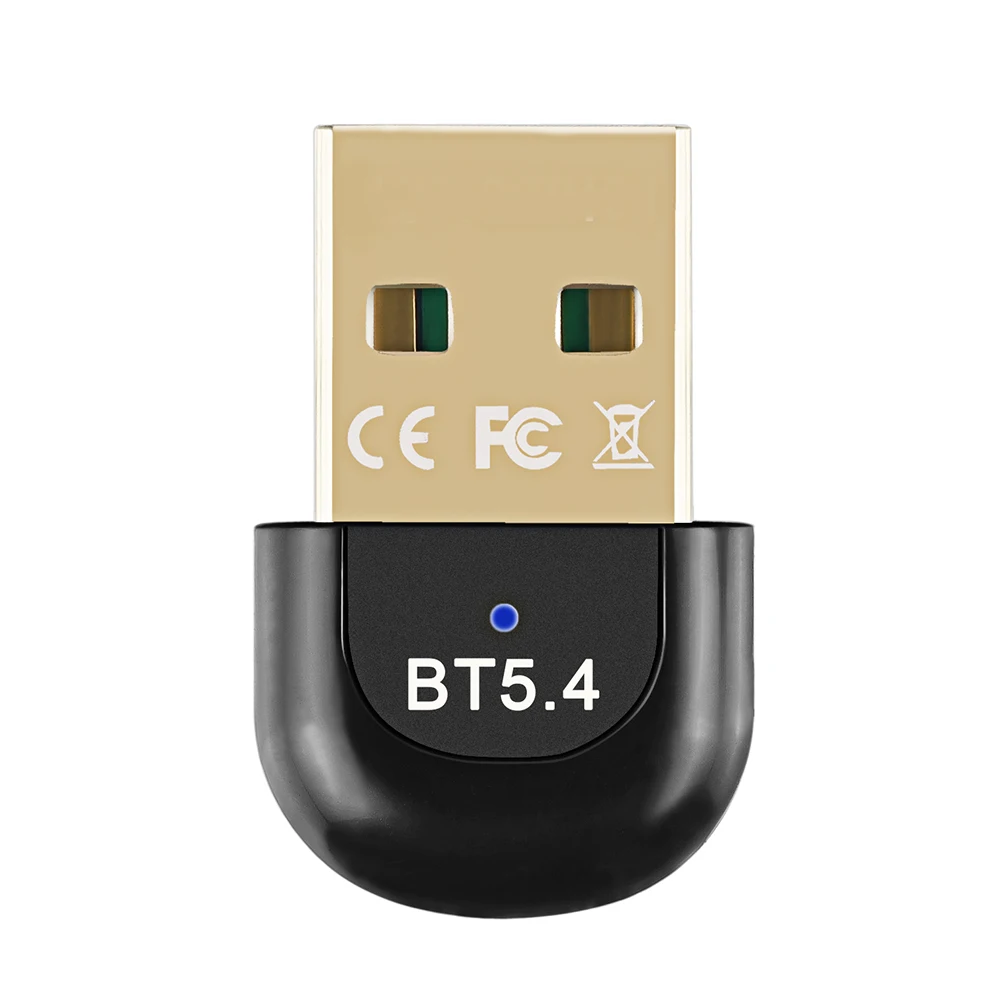 Bluetooth Adapter for PC USB Bluetooth 5.4 Dongle Bluetooth Receiver for Speaker Wireless Mouse Keyboard Music Audio Transmitter Bluetooth Adapter for PC USB Bluetooth 5.4 Dongle Bluetooth Receiver for Speaker Wireless Mouse Keyboard Music Audio Transmitter