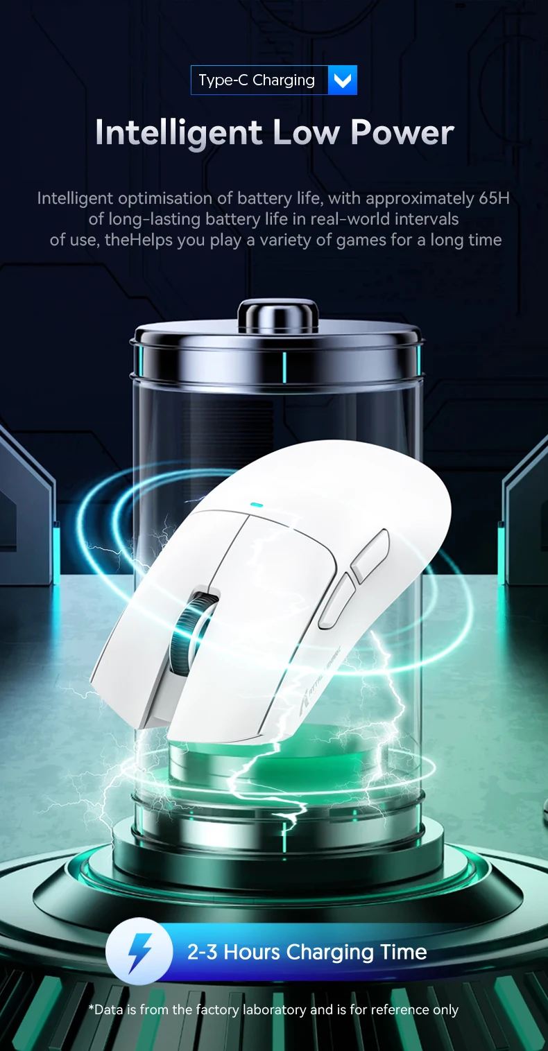 ATTACK SHARK X11 Lightweight Wireless Gaming Mouse with RGB Backlight Charging, Up to 22K DPI, PAW3311 Optical Sensor, HUYU Swit ATTACK SHARK X11 Lightweight Wireless Gaming Mouse with RGB Backlight Charging, Up to 22K DPI, PAW3311 Optical Sensor, HUYU Swit