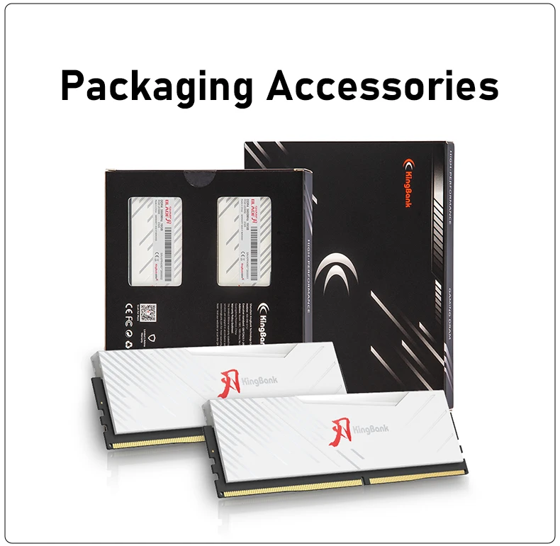 KingBank memoria ram RGB RAM ddr4 8GBx2 16GBx2 3200MHz 3600MHz 4000MHz Hynix dual-channel DIMM desktop memory ram