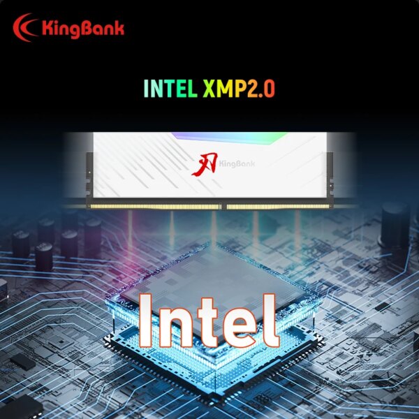 KingBank memoria ram RGB RAM ddr4 8GBx2 16GBx2 3200MHz 3600MHz 4000MHz Hynix dual-channel DIMM desktop memory ram - Image 3