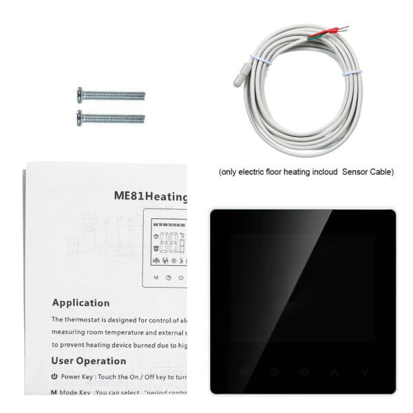 AVATTO Tuya WiFi Smart Thermostat Electric Heating Water Gas Boiler Temperature Remote Controller Work with Alexa,Google Home - Image 6