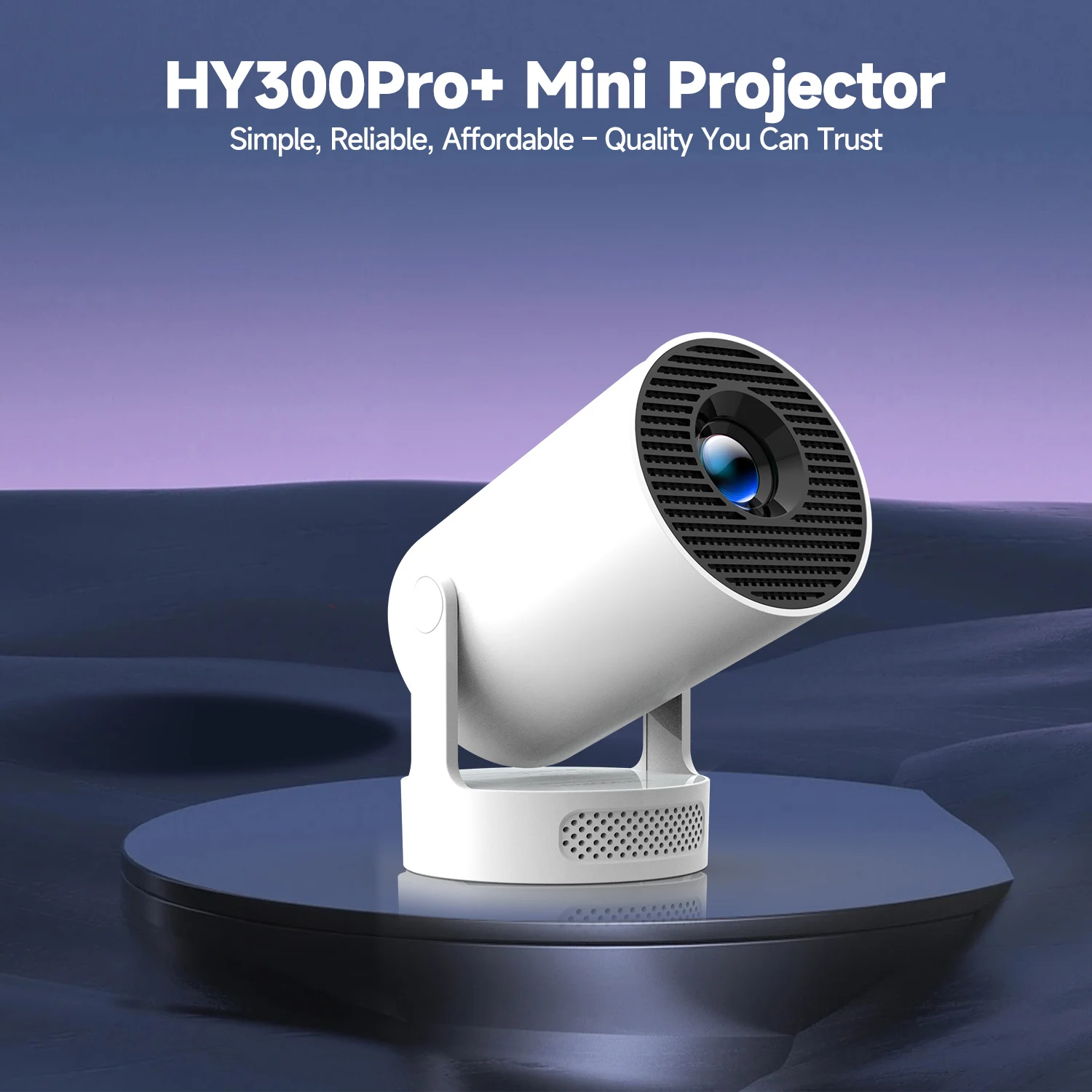 Magcubic HY300 Pro + Projector 4K 720P With 5W Speaker Android 11 8000 Lumens WiFi 6 BT5.4 Outdoor Video Home Theater Projector Magcubic HY300 Pro + Projector 4K 720P With 5W Speaker Android 11 8000 Lumens WiFi 6 BT5.4 Outdoor Video Home Theater Projector