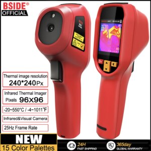 BSIDE NEW Thermal Imager Camera HX1 HX3 Laser Thermographic HD Resolution For Circuit PCB Repair Pipeline Detection Medical