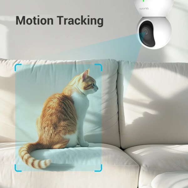 Blurams Baby Monitor Camera 2K HD Home Security Camera with Motion Detection and Two-Way Audio, Easy Setup, Clear Day & Night - Image 2