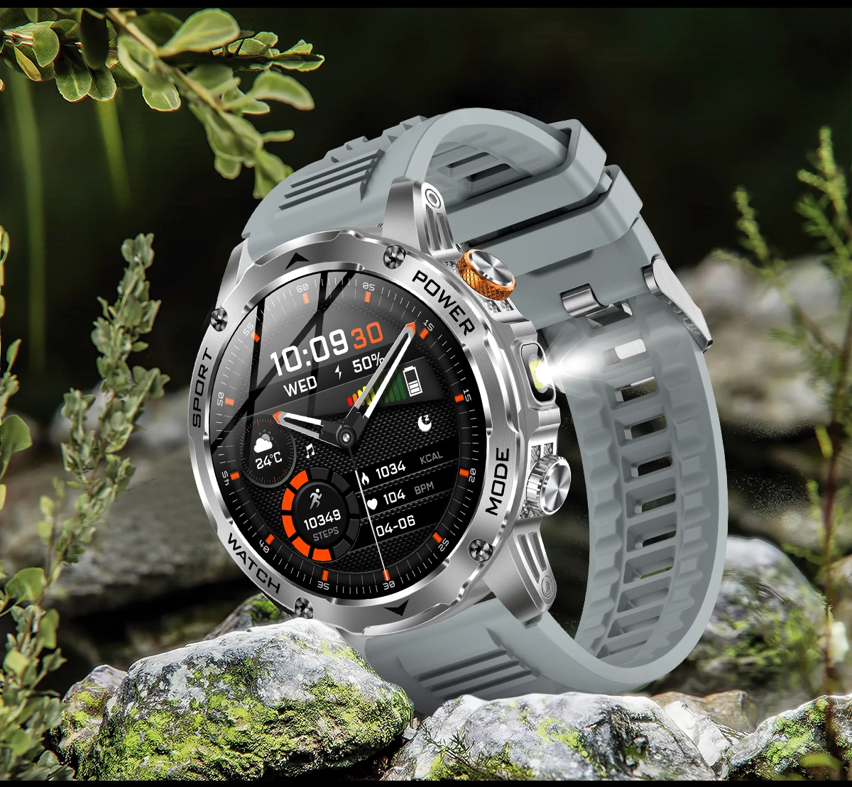 LIGE New Smart Watch Men 1000mAh Large Capacity Battery Outdoor Flashlight Bluetooth Call Waterproof Sport Fitness Smartwatch LIGE New Smart Watch Men 1000mAh Large Capacity Battery Outdoor Flashlight Bluetooth Call Waterproof Sport Fitness Smartwatch