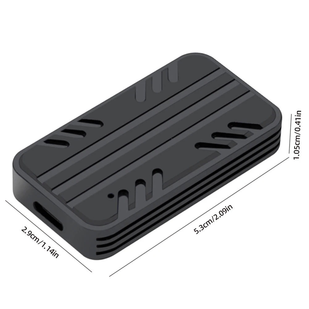 NVMe SSD Enclosure Type-C USB3.1 M.2 SSD Case Gen2 10Gbps Hard Disk Adapter Card Aluminum Alloy for M.2 2230 SSD