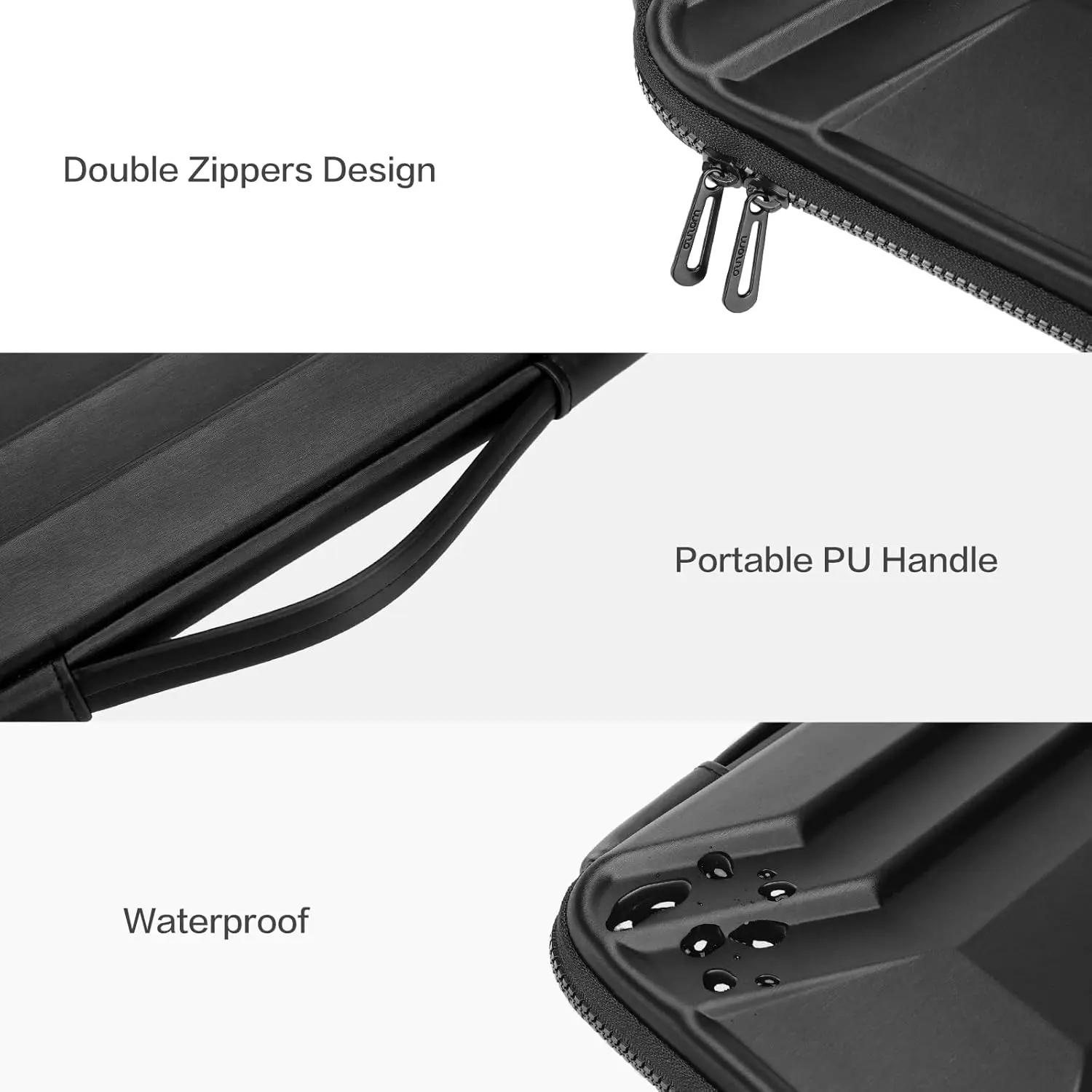 Waterproof Laptop Bag for Macbook Air Pro M1 M2 M3 M4 13 14 15 16 inch HP Dell Lenovo Asus Notebook Briefcase Sleeve Cover Case