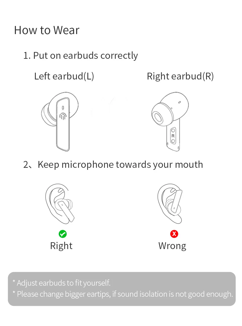 NEW QCY HT05 ANC Wireless TWS Bluetooth 5.2 Earphones 40dB Active Noise Cancellation Headset 6 Mic ENC HD Call TWS Earbuds