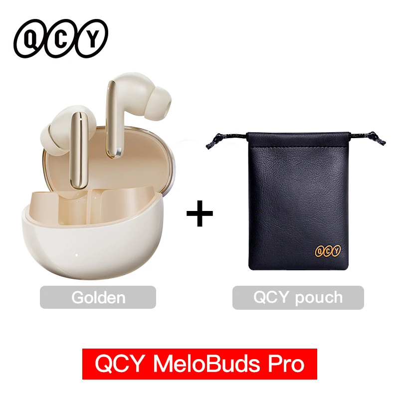 Golden with Pouch