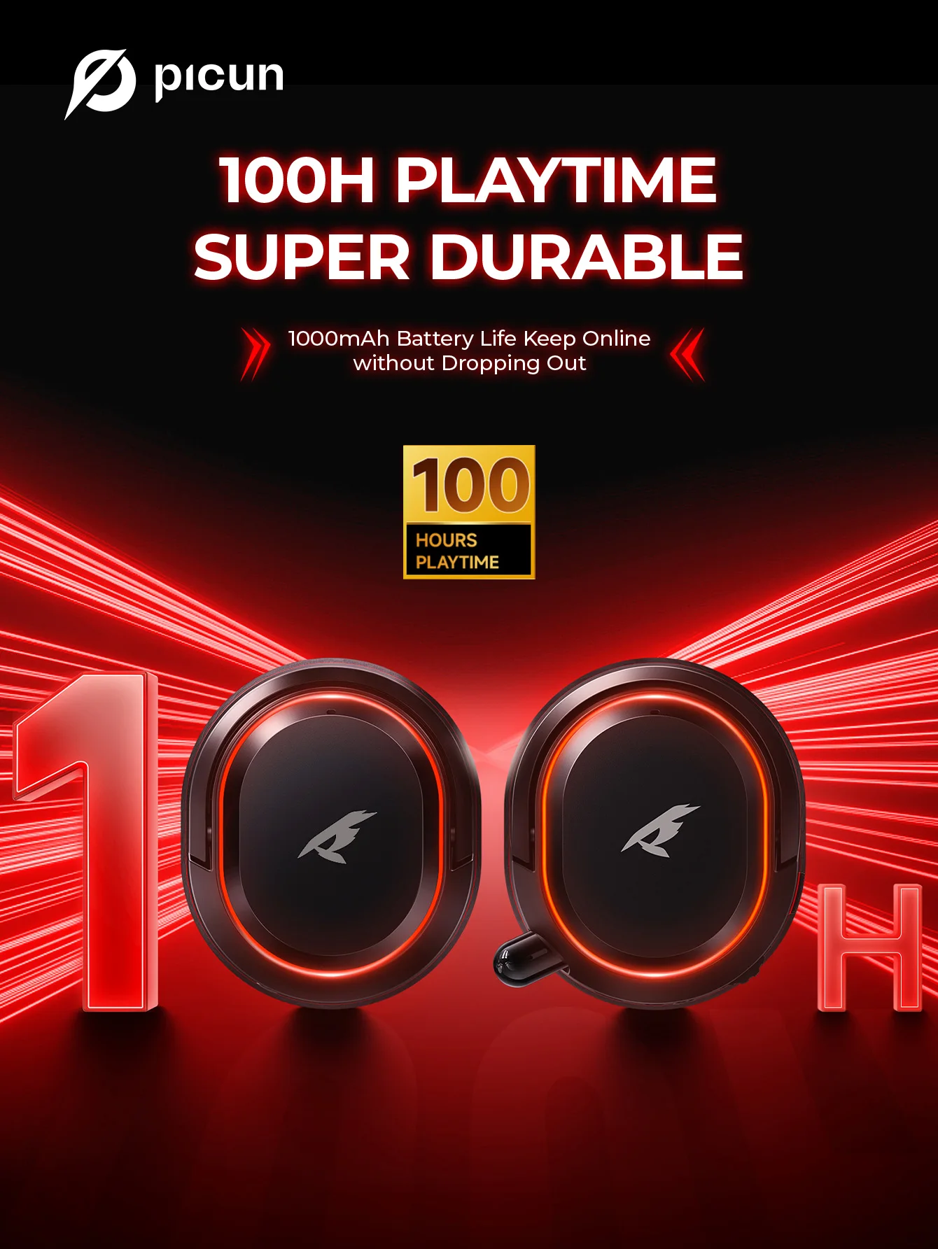 Picun G2 2.4G Wireless Gaming Headset Bluetooth Headphones 5ms Low Latency 7.1 Surround ENC Mic For PC PS4 PS5 Phone Switch Picun G2 2.4G Wireless Gaming Headset Bluetooth Headphones 5ms Low Latency 7.1 Surround ENC Mic For PC PS4 PS5 Phone Switch