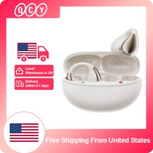 QCY Crossky C30 Wireless Earphones Bluetooth 5.4 Ear clip TWS Sports Earbuds Open Ear Earclip Dual-Connection Headphone