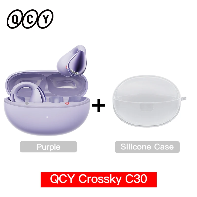 Purple with Case