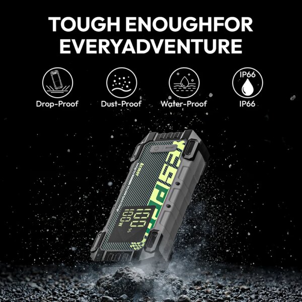 YESPER Car Battery Charger Booster Jump Starter 4000a 12V Battery Booster For Car Portable Car Booster Jump Starter With PD 100W - Image 6