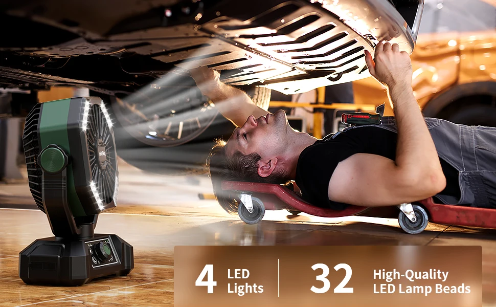 coldSky Camping Fan with 4 LED Lantern 8 Speeds Desk Fan 20000mAh Battery Portable Outdoor Fan for Outdoor Camping and Fishing coldSky Camping Fan with 4 LED Lantern 8 Speeds Desk Fan 20000mAh Battery Portable Outdoor Fan for Outdoor Camping and Fishing