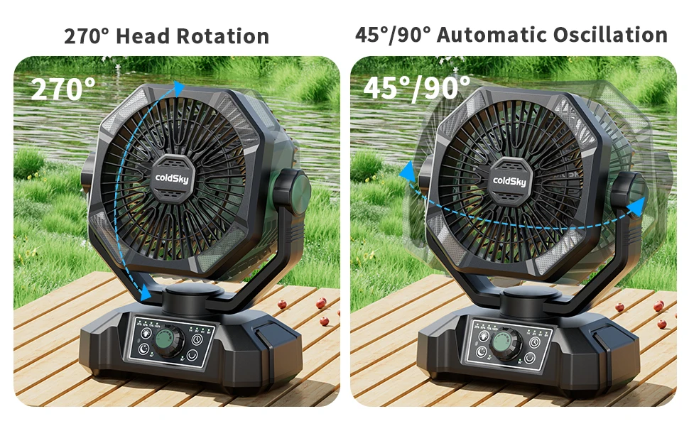 coldSky Camping Fan with 4 LED Lantern 8 Speeds Desk Fan 20000mAh Battery Portable Outdoor Fan for Outdoor Camping and Fishing coldSky Camping Fan with 4 LED Lantern 8 Speeds Desk Fan 20000mAh Battery Portable Outdoor Fan for Outdoor Camping and Fishing