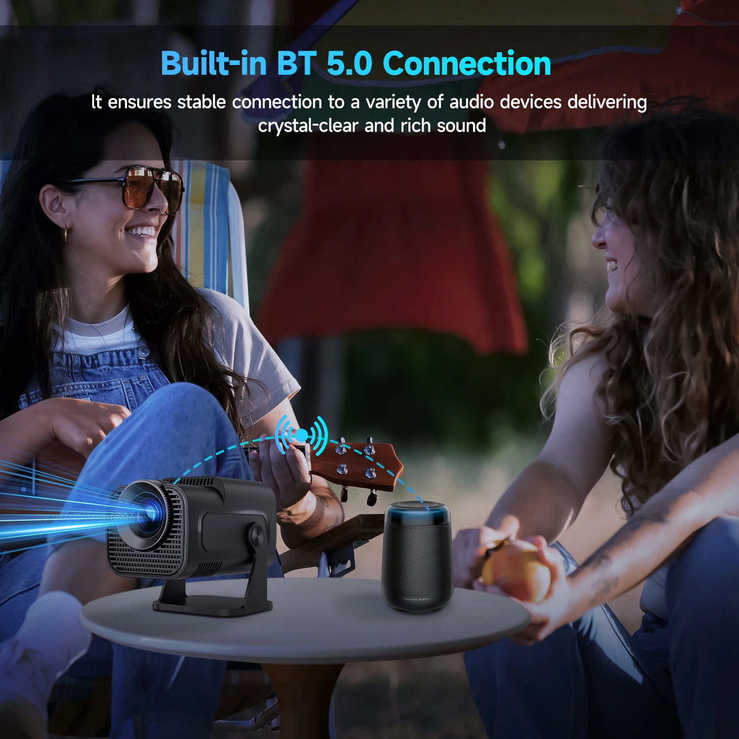 Magcubic HY320 Mini Native 720P Android 11 4K Projector 300ANSI Wifi6 BT5.0 Cinema Outdoor Portable 180° Rotable Projector Magcubic HY320 Mini Native 720P Android 11 4K Projector 300ANSI Wifi6 BT5.0 Cinema Outdoor Portable 180° Rotable Projector