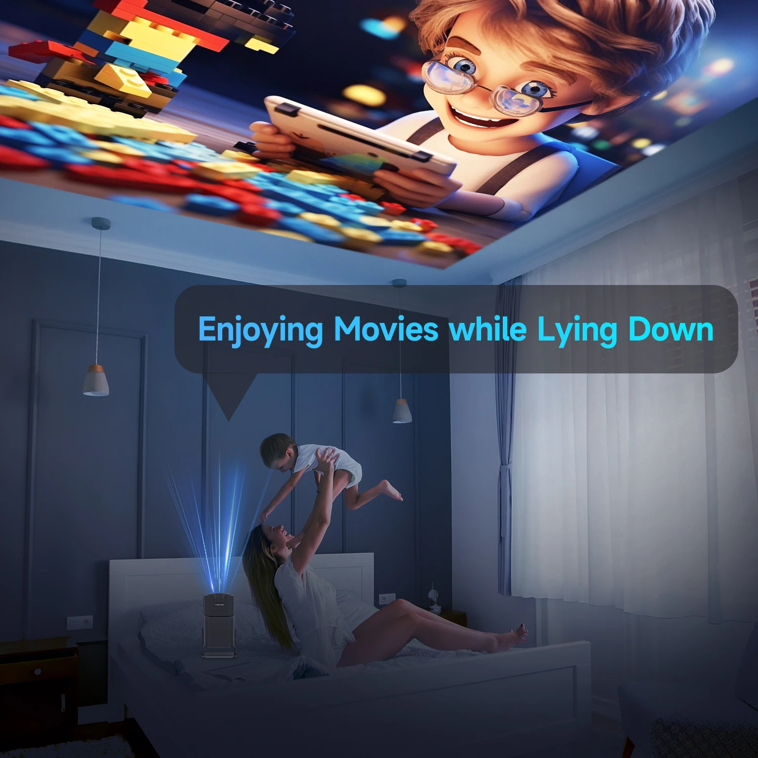 Magcubic HY320 Mini Native 720P Android 11 4K Projector 300ANSI Wifi6 BT5.0 Cinema Outdoor Portable 180° Rotable Projector Magcubic HY320 Mini Native 720P Android 11 4K Projector 300ANSI Wifi6 BT5.0 Cinema Outdoor Portable 180° Rotable Projector